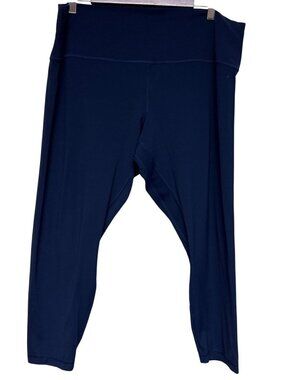 Lululemon Wunder Under Women's Leggins Plus Size 20 Athletic Athleisure  Blue